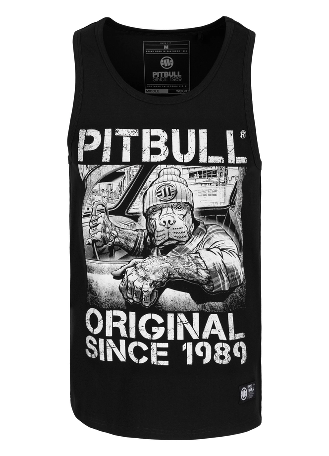 Koszulka męska tank top Pit Bull Pitbull Drive 25 czarny