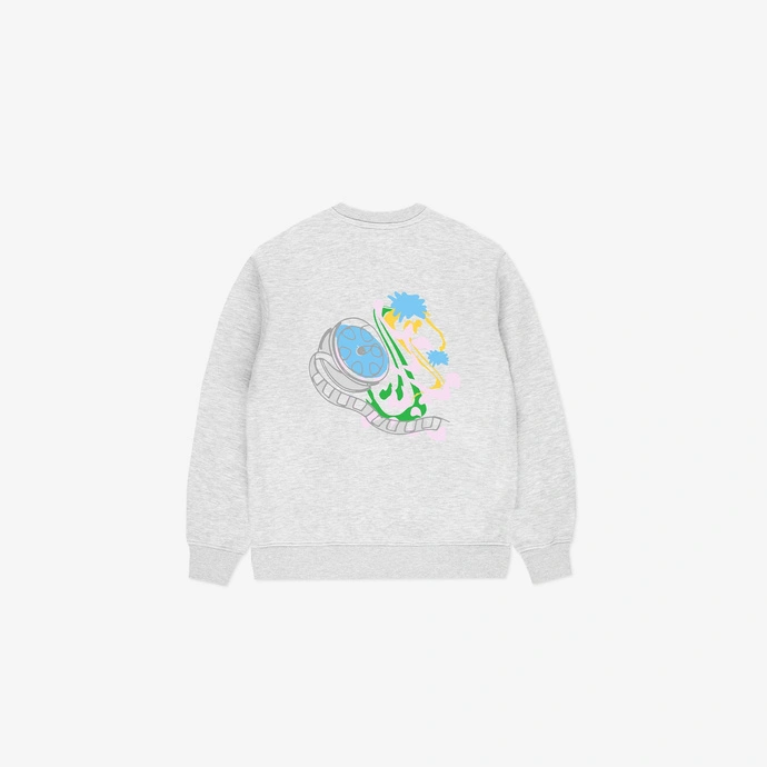 Bluza dziecięca Prosto Kids Taśma szara