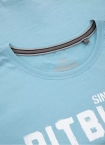 Koszulka t-shirt damski Pitbull Pit Bull Grafitti jasny niebieski