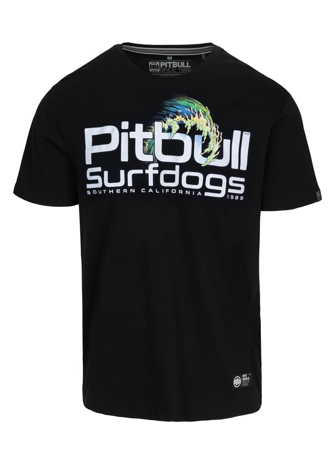 Koszulka męska T-Shirt Pit Bull Pitbull Camino czarna