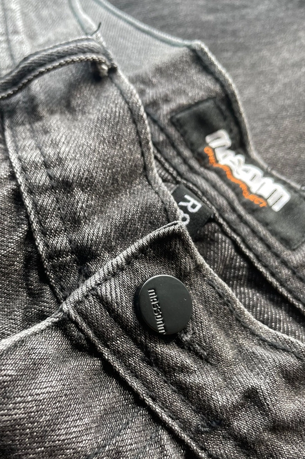 Spodnie męskie Jeans Mass Denim Box sprany czarny