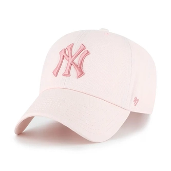 Czapka z daszkiem 47 Brand New York Yankees W/No Loop Label Clean Up jasno różowa