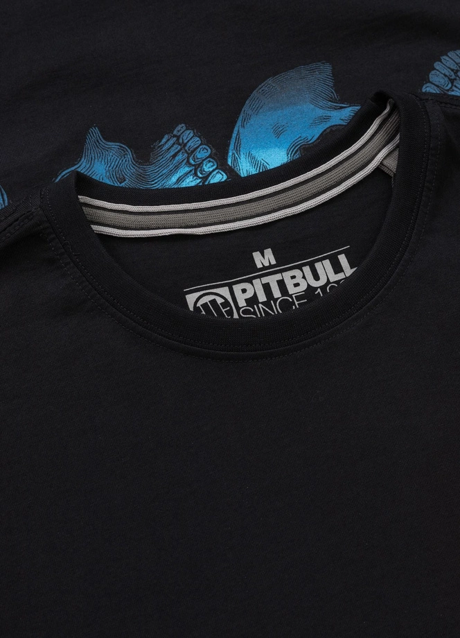 Koszulka męska T-Shirt Pit Bull Guardian Angel czarna