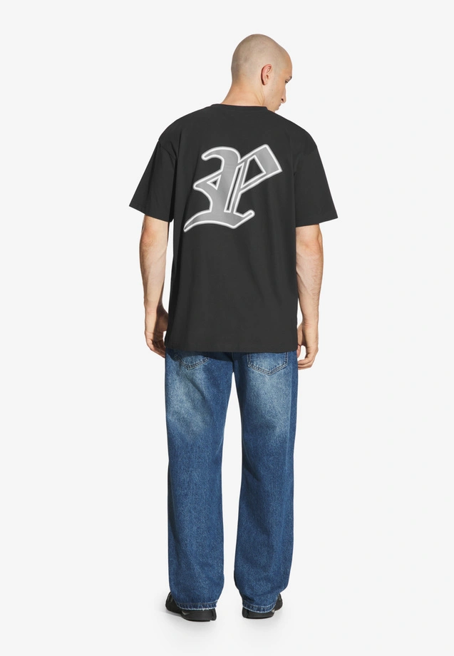 Spodnie męskie Jeans Baggy Prosto Tarmac niebieskie