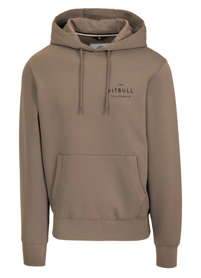 Bluza męska z kapturem Pitbull Pit Bull Sampson taupe