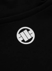 Bluza męska z kapturem Pitbull Pit Bull Steel Logo czarna