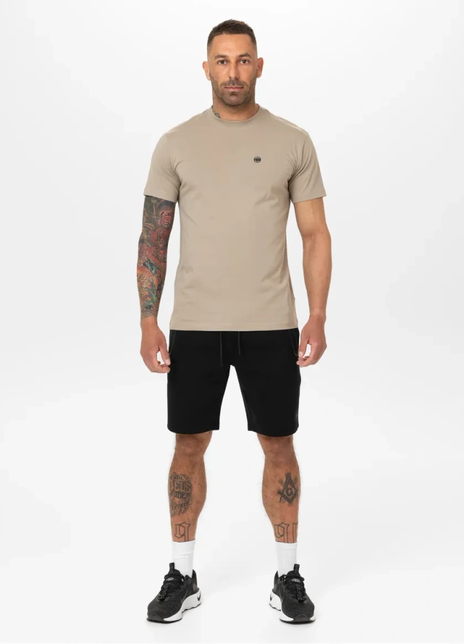 Koszulka męska T-Shirt Pit Bull Pitbull Scott brązowa
