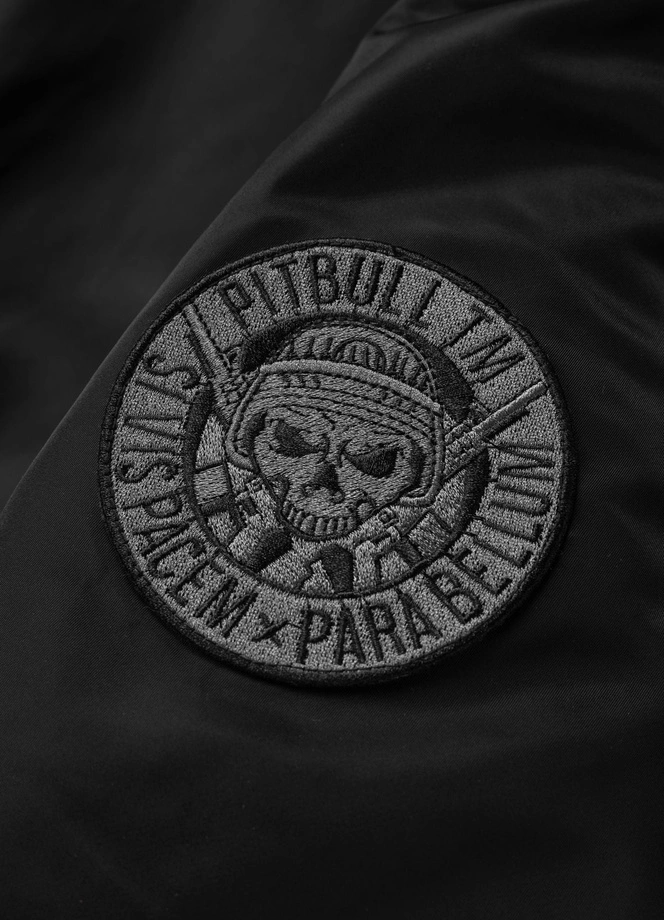 Kurtka męska Pit Bull Harwood MA1 Collar czarna