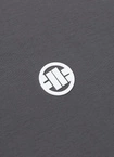 Bluza męska bez kaptura Pit Bull Charger Small Logo grafitowa