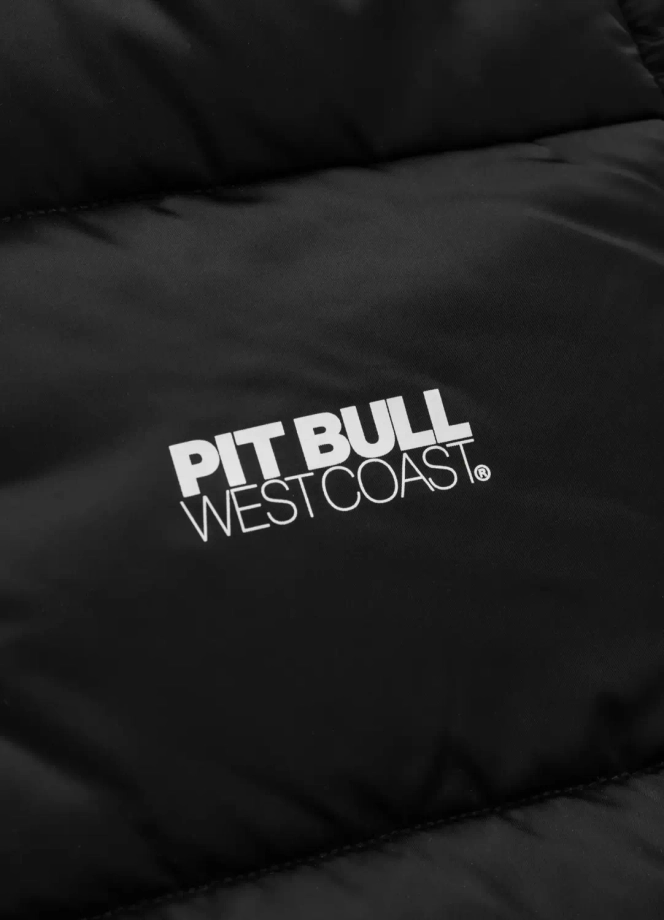 Kurtka zimowa męska Pit Bull Walpen Hooded Jacket czarna