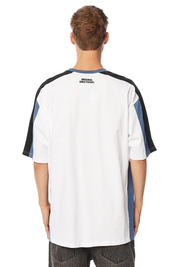 Koszulka męska t-shirt Mass Dnm Drift biała