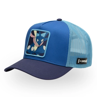 Czapka z daszkiem Capslab Pokemon Greninja niebieska