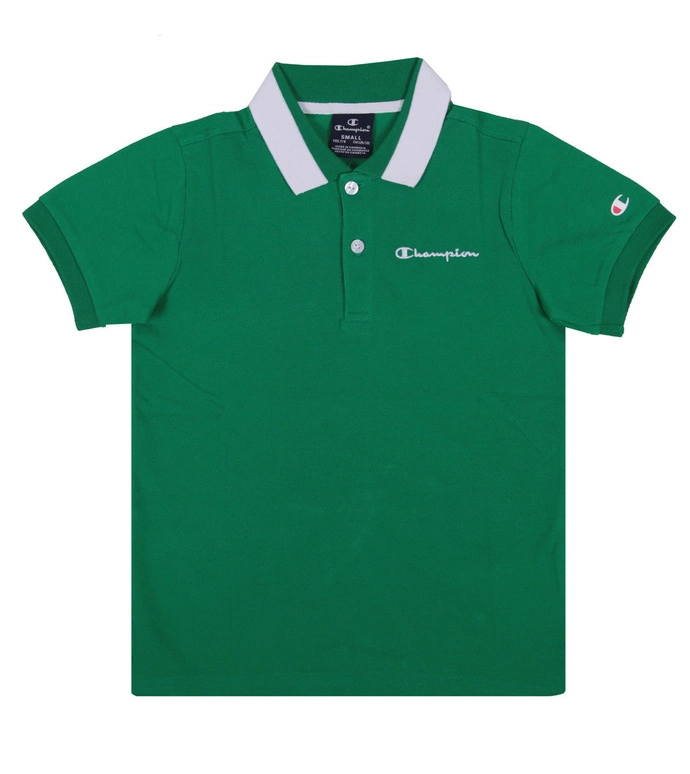 Koszulka POLO  t-shirt dziecięcy Champion Small green