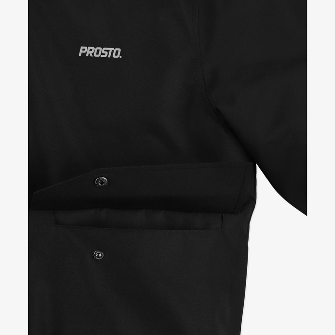 Kurtka zimowa męska z kapturem Prosto Klasyk Gegito Bomber czarna