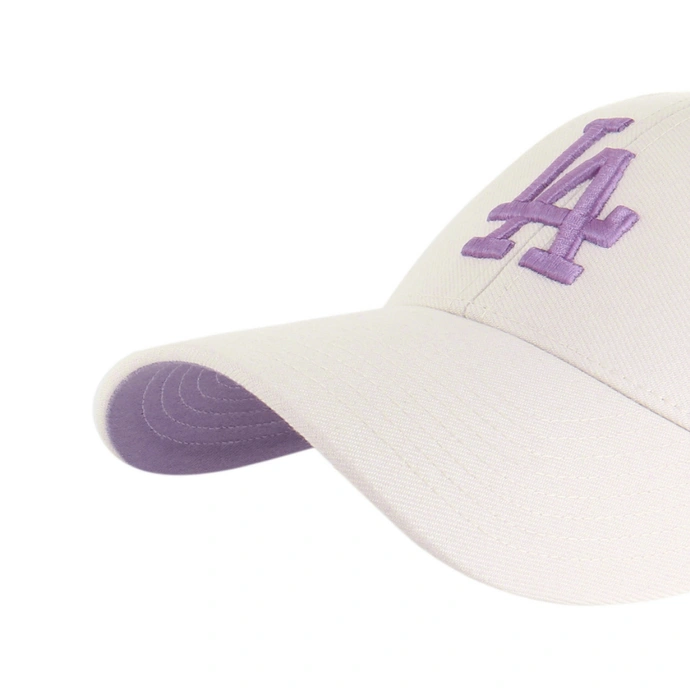 Czapka z daszkiem 47 Brand Los Angeles Dodgers Snap beżowa