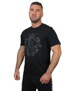 Koszulka męska T-shirt Ciemna Strefa Duży Herb czarna