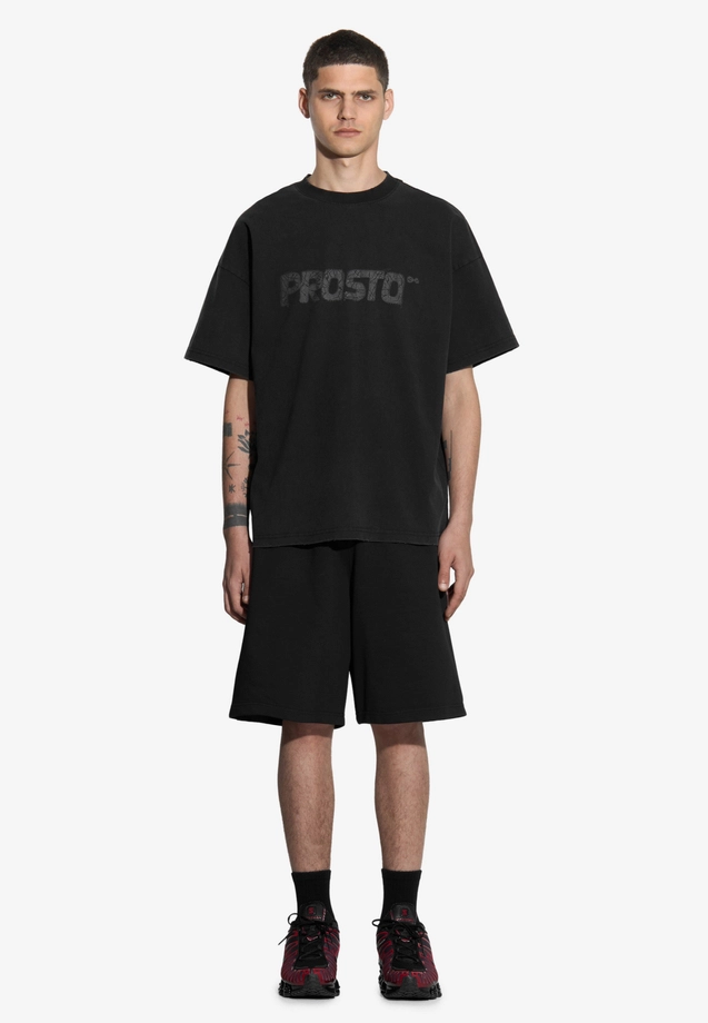 Spodenki męskie dresowe Prosto Myst czarne