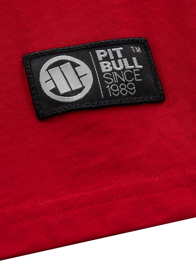 Koszulka męska T-Shirt Pit Bull Pitbull Hilltop 25 czerwona