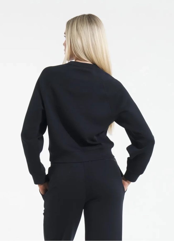 Bluza damska bez kaptura Pitbull Discovery czarna