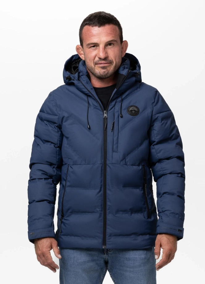 Kurtka zimowa męska Pit Bull Stanford niebieska