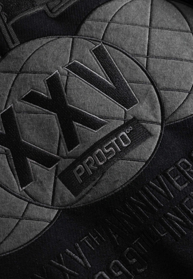 Kurtka męska bomber oversize Prosto XXVTH Anniversary czarna