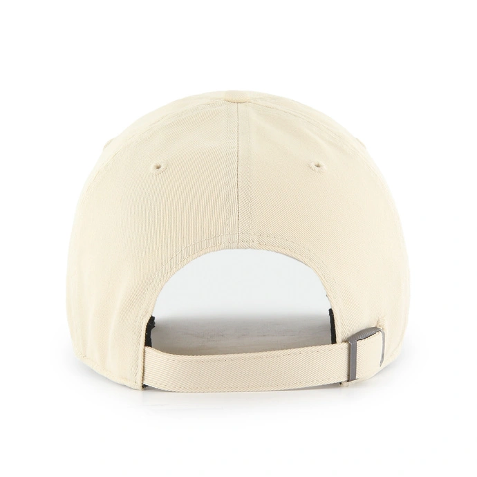 Czapka z daszkiem 47 Brand Los Angeles Dodgers Natural Base Runner Clean Up kremowa