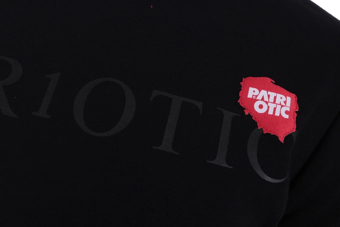 Bluza Patriotic Greek Map crewneck black