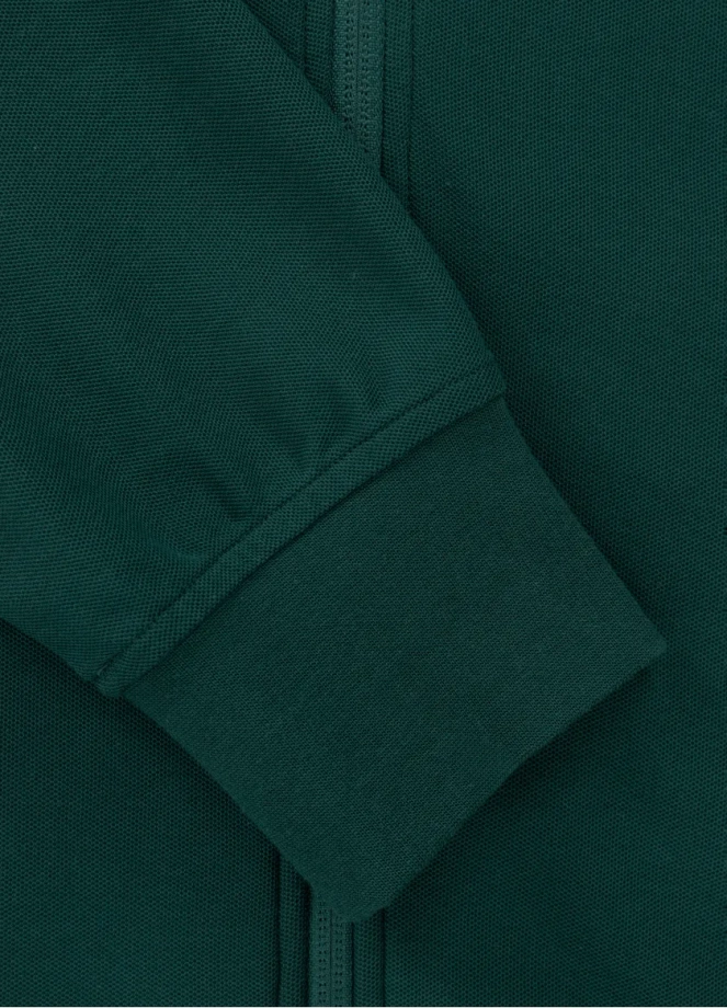 Bluza męska z kapturem ZIP Pitbull Pit Bull Pique Rockey hooded zielona