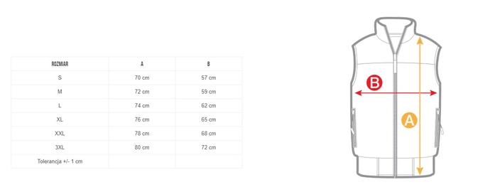 Bezrękawnik męski Pit Bull Lancaster kamizelka granatowa