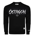 Bluza męska Octagon Welcome To My World crewneck czarna