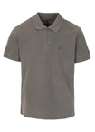 Koszulka męska Polo Pitbull Pique Small Logo Washed brązowa