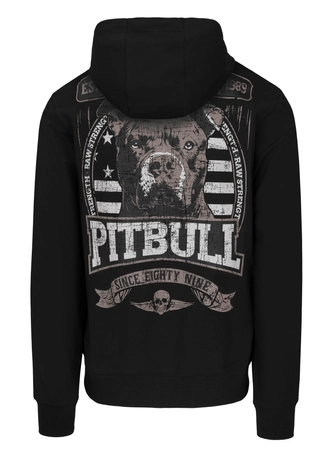 Bluza męska z kapturem Pitbull Pit Bull Troublemaker czarna