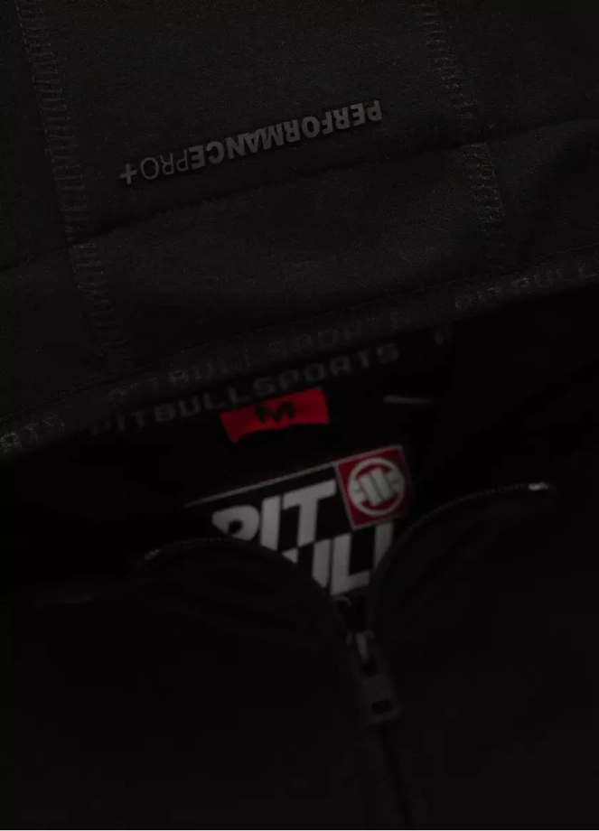 Bluza męska Pitbull Beachfront Pit Bull hooded czarna