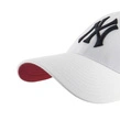 Czapka z daszkiem 47 Brand New York Yankees White Paradigm Under biała