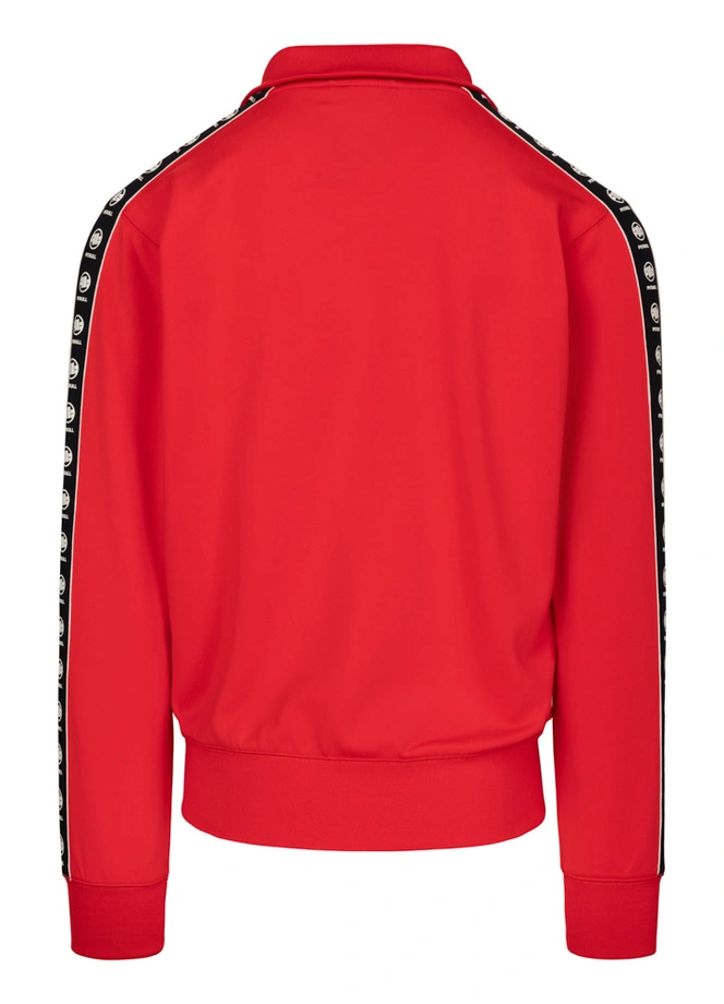 Bluza męska rozpinana Pit Bull Powers 26 fluo czerwona