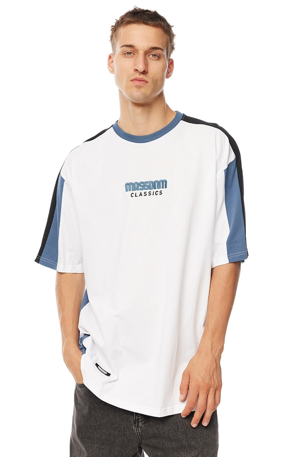 Koszulka męska t-shirt Mass Dnm Drift biała