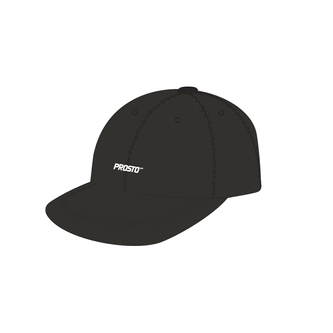 Czapka z daszkiem polarowa Prosto Fleece czarna