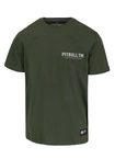 Koszulka męska T-Shirt Pit Bull Pitbull Parabellum ciemno zielona