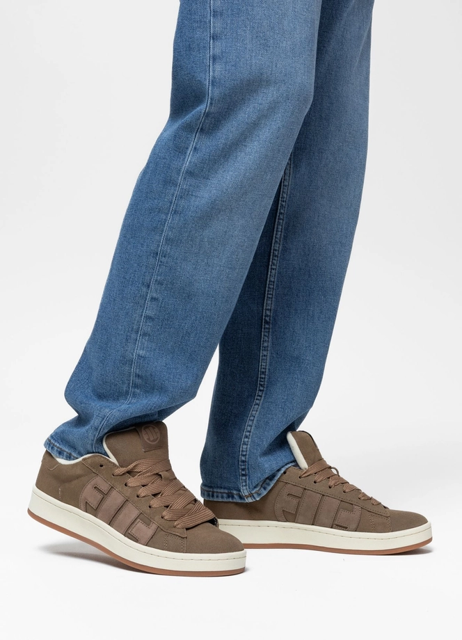 Buty sportowe sneakersy męskie Pit Bull Walker brązowe