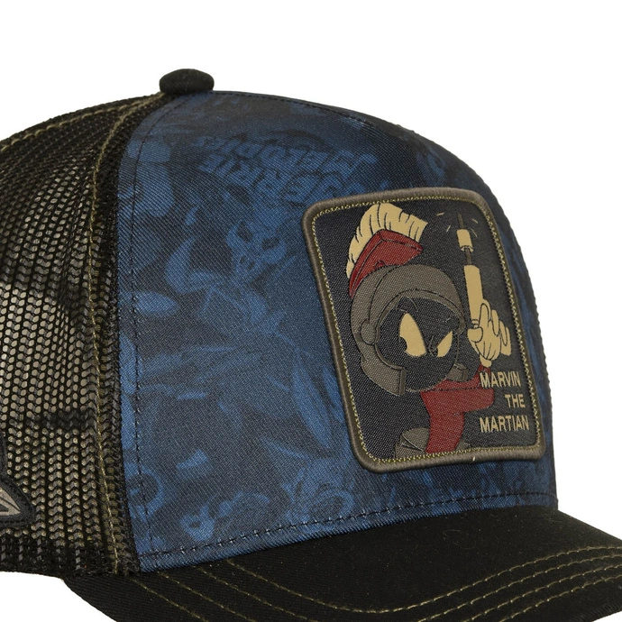 Czapka z daszkiem Capslab Looney Tunes Marvin niebieska