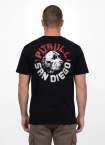 Koszulka męska T-Shirt Pit Bull Pitbull Dog SD czarna