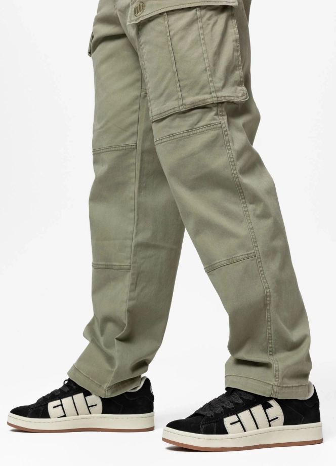 Buty sportowe sneakersy męskie Pit Bull Walker Logo czarne