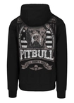 Bluza męska z kapturem Pitbull Pit Bull Troublemaker ZIP czarna
