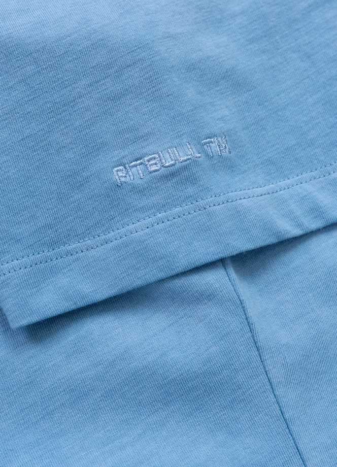 Koszulka damska T-shirt Pit Bull Planet Surf sprany niebieski