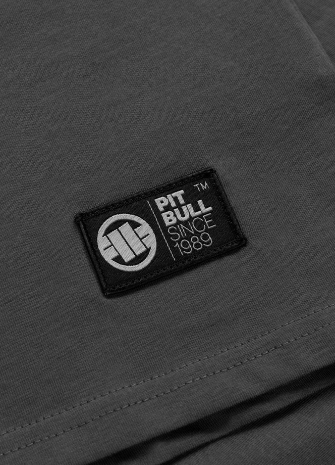 Koszulka męska T-Shirt Pit Bull Palms grafitowa