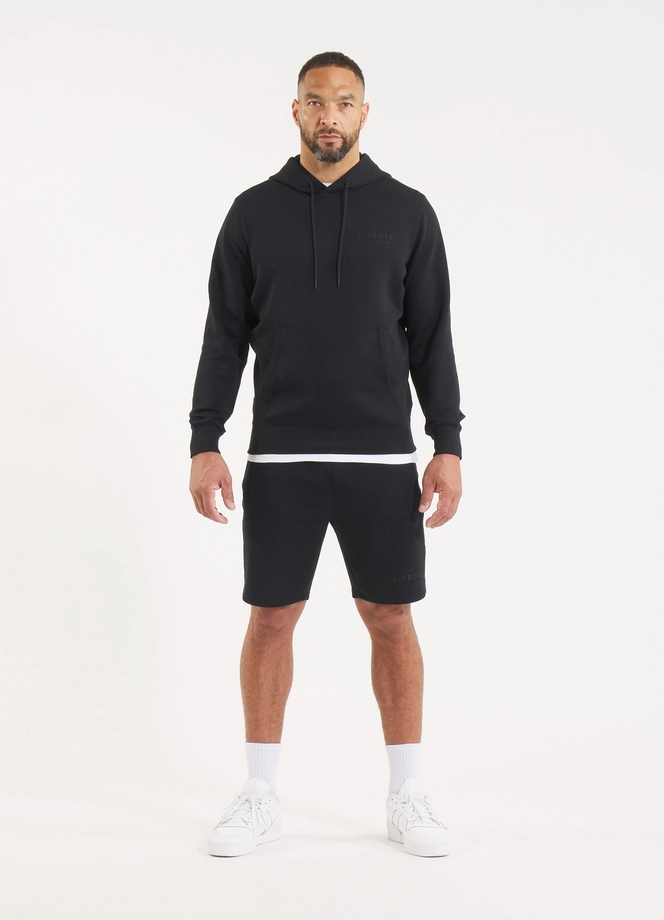 Bluza męska z kapturem Pitbull Pit Bull Sampson czarna