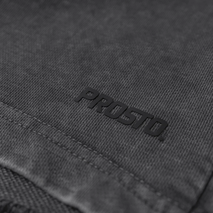 Spodenki męskie dresowe Prosto Clouz grafitowe