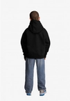 Bluza dziecięca z kapturem Prosto Kids Backstage hoodie czarna