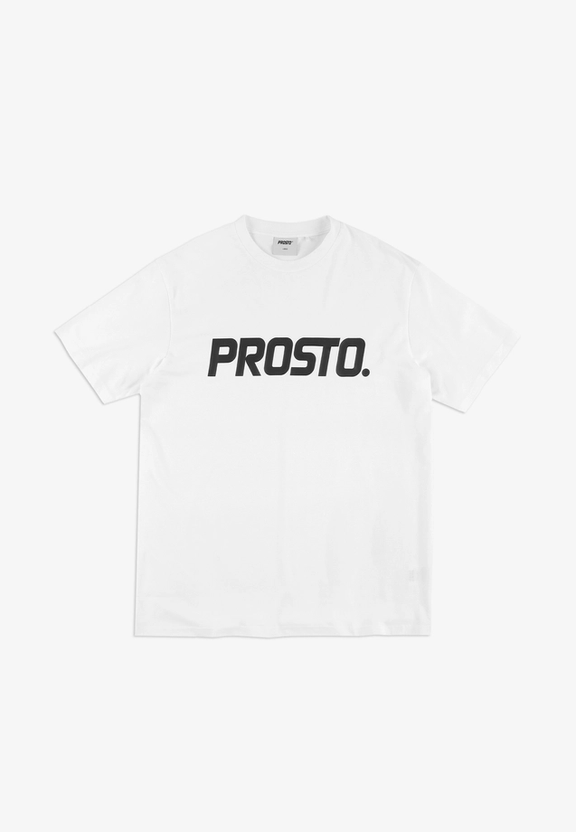 Koszulka męska t-shirt Prosto Biglog biała