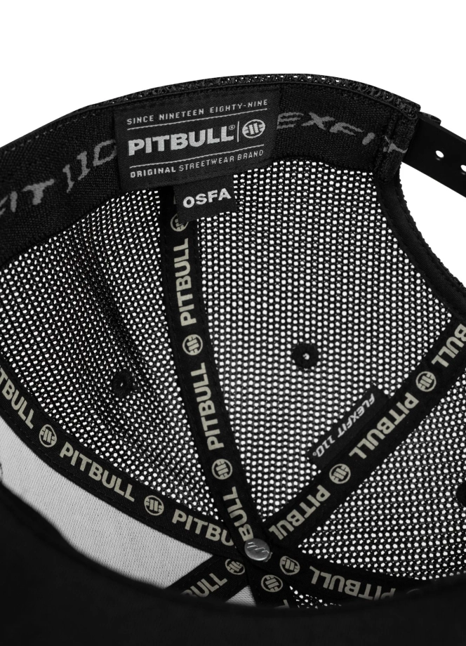 Czapka z daszkiem Snapback Trucker Pit Bull Pitbull Norton czarna